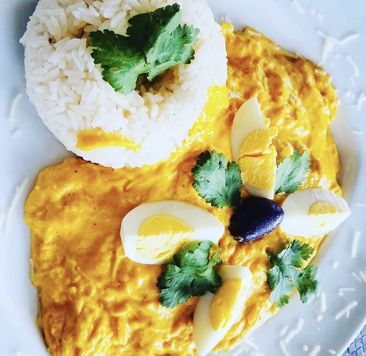 Ceviche Bar aji de gallina.jpg
